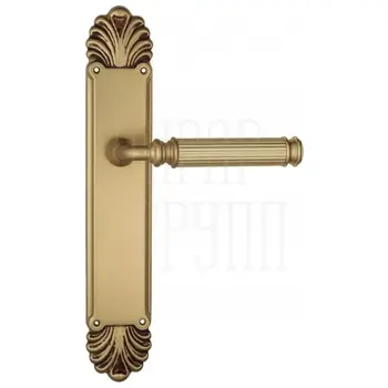 Дверная ручка Venezia 'MOSCA' на планке PL87 французское золото