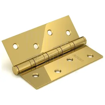 Петля Fuaro (Фуаро) универсальная IN4400U-BL (4BB/BL 100x75x2.5) БЛИСТЕР латунь