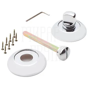 Завертка к ручкам Renz INBK 08 полированный хром