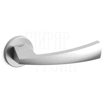 Дверная ручка на розетке Mandelli 'Mitos' 1131 матовый хром