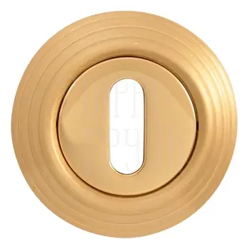 Накладки под ключ Melodia (50P) матовая латунь + латунь