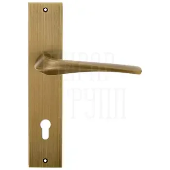 Дверная ручка Extreza Hi-Tech "GIRA" (Гира) 108 на планке PL11