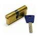Цилиндровый механизм ключ-ключ Mul-T-Lock 7x7 90 mm (30+10+50), латунь