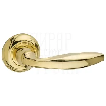 Дверная ручка на розетке Fimet 'Anna' Essence 177.2 (258) полированная латунь