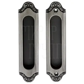 Дверные ручки-купе Archie Genesis Acanto (SD) черненое серебро