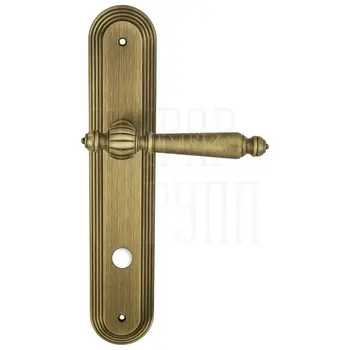 Дверная ручка Extreza 'DANIEL' (Даниел) 308 на планке PL05 матовая бронза (WC)