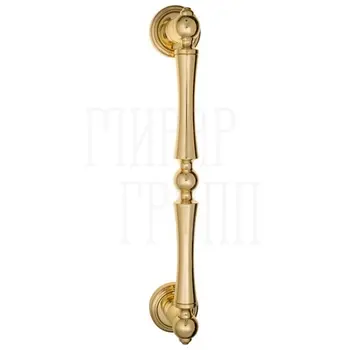 Дверная ручка-скоба Fratelli Cattini 'FOGGIA' 315мм (265мм) D1 полированная латунь