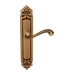 Дверная ручка на планке Melodia 225/229 'Cagliari', матовая бронза