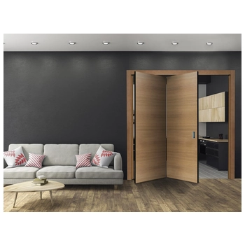 Комплект рото механизма Ergon ось и трэк на дверь 475-665 мм х 2484 мм черный