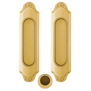 Ручка-купе для раздвижных дверей MANDELLI 1028 матовое золото