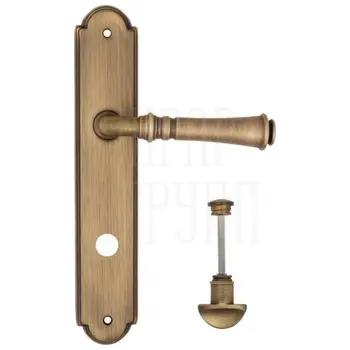 Дверная ручка Fratelli Cattini 'GRACIA' на планке PL257 матовая бронза (wc-2)