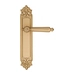 Дверная ручка Fratelli Cattini "TORCELLO" на планке PL96 , матовая латунь