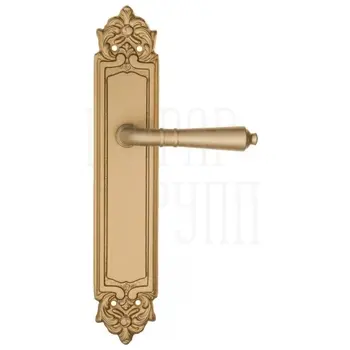 Дверная ручка Fratelli Cattini 'TOSCANA' на планке PL96 матовая латунь