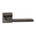 Дверные ручки Puerto (Пуэрто) INAL 524-03 на квадратной розетке, черный никель