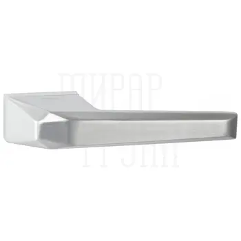 Дверные ручки Renz (Ренц) 'Бавено' INDH 316-01 на прямоуг. розетке никель супер матовый