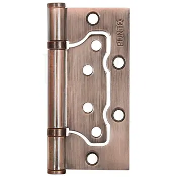 Петля Punto (Пунто) универсальная без врезки IN4200W-HD (200-2B/HD 100x25) медь