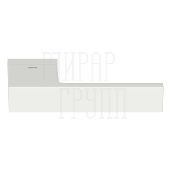 Дверная ручка на прямоуг. розетке Forme 295K 'Icon' (Ric) белый