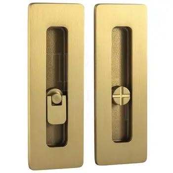 Ручка на раздвижные двери Tupai 4181 WC 5S матовое золото