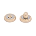 Фиксатор санузловый Palladium D 3 BK, золото