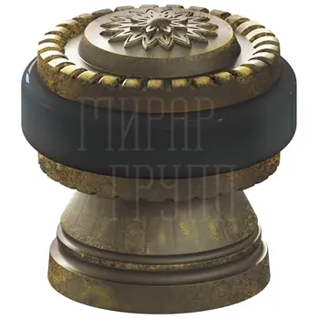 Упор Armadillo (Армадилло) дверной DH062 CL/GOLD-24 античная бронза