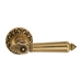Дверная ручка на розетке Venezia 'CASTELLO' D4, французское золото