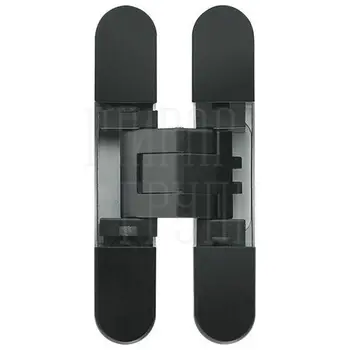 Дверная петля скрытой установки Ceam с 3D регулировкой 929 76x14 (12-20 кг) черный