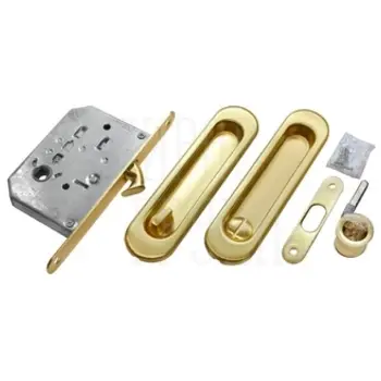 Комплект для раздвижных дверей MORELLI MHS150 WC матовое золото