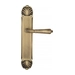 Дверная ручка Venezia "VIGNOLE" на планке PL87, матовая бронза 