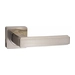 Дверные ручки Renz (Ренц) 'Арона' INDH 96-02 на квадратной розетке, матовый никель