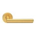 Дверные ручки на розетке Morelli Luxury "Stella", матовое золото