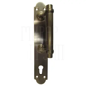 Дверная ручка-скоба SDR2 (280/100 мм) античная бронза правая (cyl)