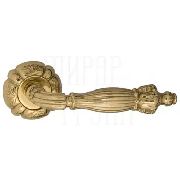 Дверная ручка на розетке Venezia 'OLIMPO' D5 полированная латунь