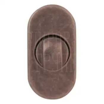 Фиксатор сантехнический для профильных дверей Melodia (F) античное серебро