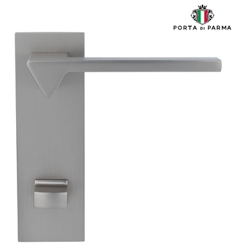Дверная ручка на планке PORTA DI PARMA 'Ama' матовый никель