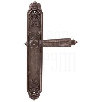 Дверная ручка на планке Melodia 246/Siracusa 'Nike' античное серебро