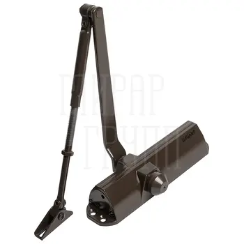 Доводчик Fuaro (Фуаро) дверной DC20-5/TS-68 AL до 110 кг коричневый