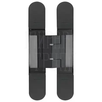 Дверная петля скрытой установки Ceam с 3D регулировкой 1429 128x22 (35-54 кг) черный