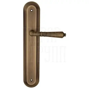 Дверная ручка Fratelli Cattini 'TOSCANA' на планке PL288 матовая бронза
