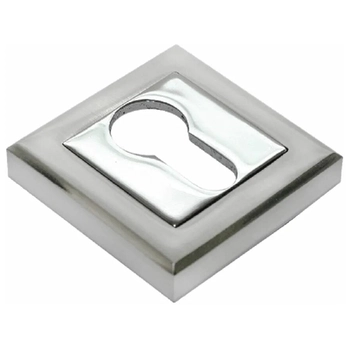 Накладка на ключевой цилиндр RUCETTI RAP KH- полированный никель