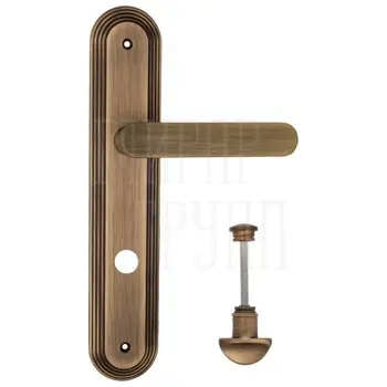 Дверная ручка Fratelli Cattini 'PIPPA' на планке PL288 матовая бронза (wc-2)