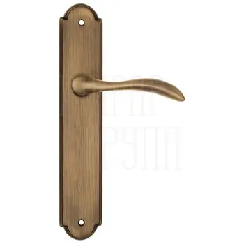 Дверная ручка Fratelli Cattini 'LUCCIA' на планке PL257 матовая бронза
