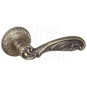 Дверные ручки на раздельном основании Fuaro (Фуаро) 'BRILLIANT' SM темная бронза