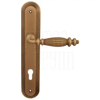 Дверная ручка на планке Melodia 404/235 'Siena' матовая бронза (cyl)