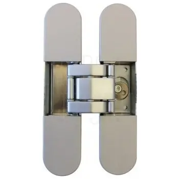 Петля дверная скрытая Koblenz Kubica 7000 DXSX (40/50 кг) матовый никель