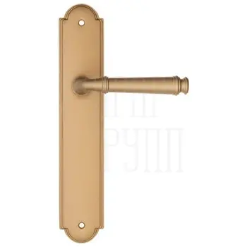 Дверная ручка Fratelli Cattini 'FARFALLA' на планке PL257 матовая латунь