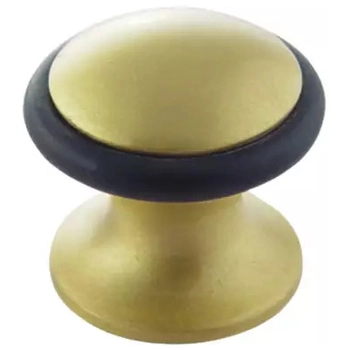 Дверной упор Mandelli (латунь) 109 (26х26 мм) золото матовое