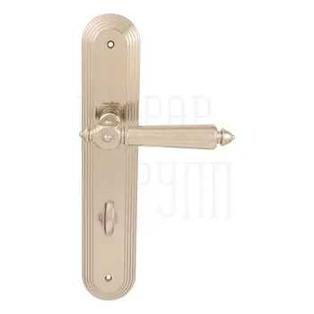 Дверная ручка на планке Melodia 246/235 'Nike' серебро (wc)