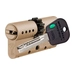 Цилиндровый механизм ключ-ключ Mul-T-Lock Integrator 71 mm (28+10+33), латунь + шестерня
