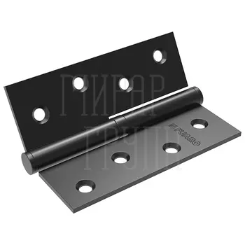 Петля съемная Fuaro (Фуаро) 413/BL-4 100x75x2.5 правая БЛИСТЕР черный матовый