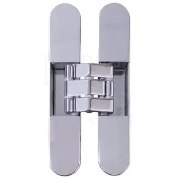 Петля дверная скрытая Koblenz Kubica 7080 DXSX (80/100 кг) полированный хром